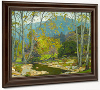 Quiet Brook 1923 By William Wendt Fine Art Print
