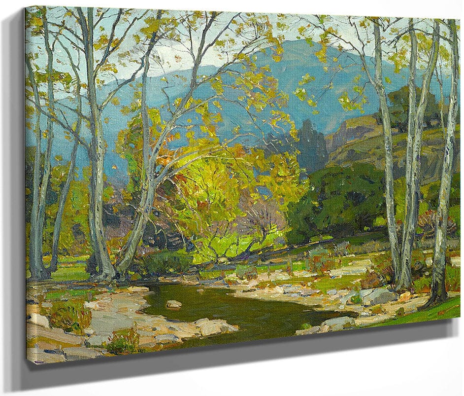 Quiet Brook 1923 By William Wendt Fine Art Print