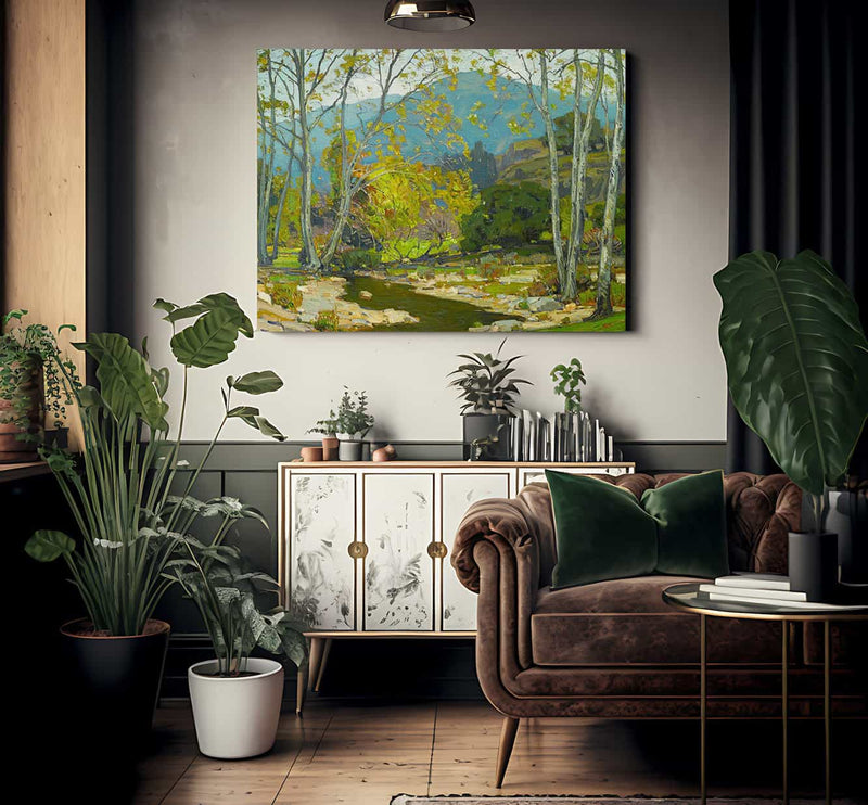 Quiet Brook 1923 By William Wendt Fine Art Print