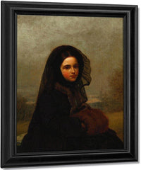 Quiet Reflections By John George Brown Fine Art Print