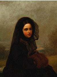 Quiet Reflections By John George Brown Fine Art Print