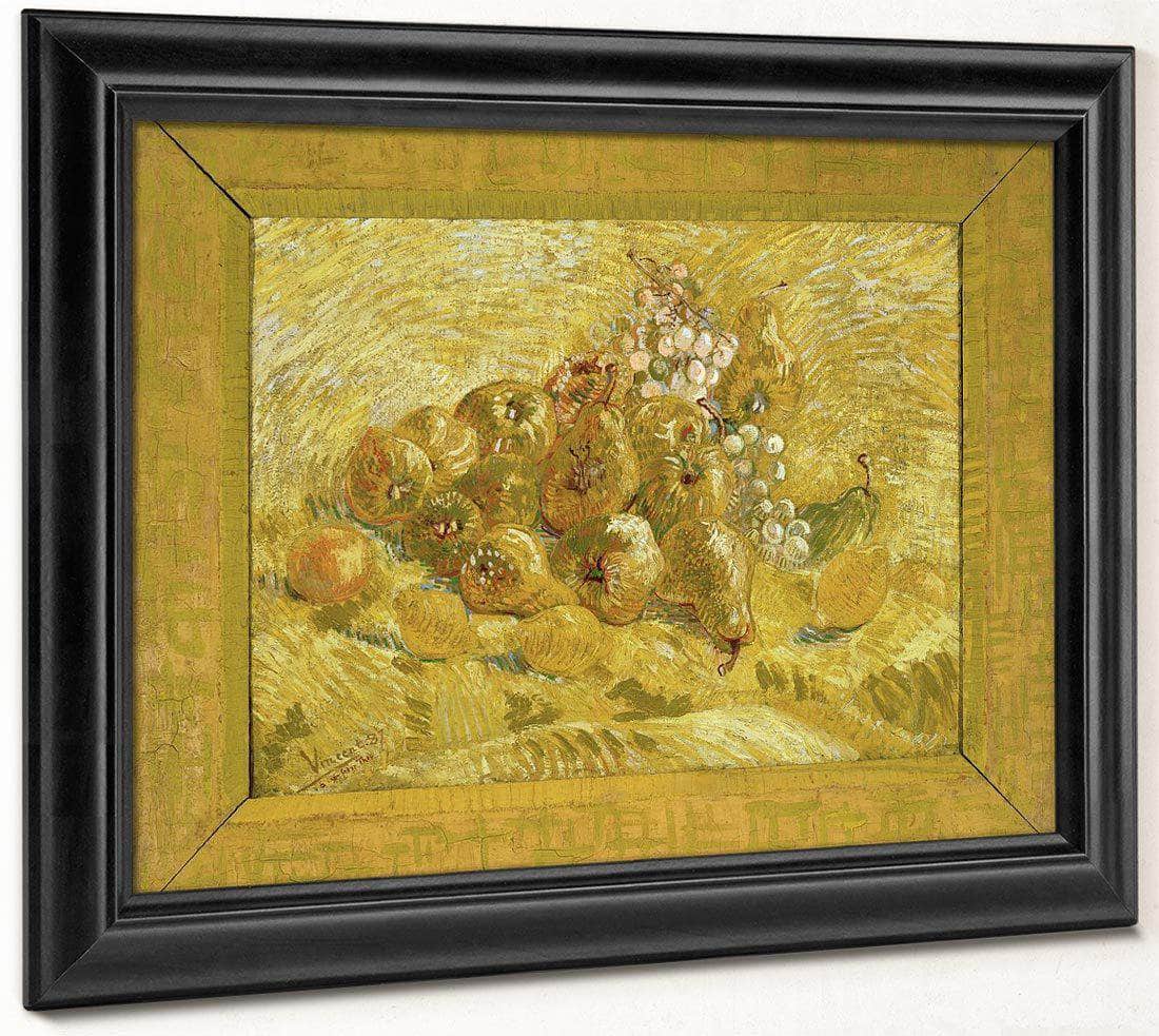 Quinces Lemons Pears And Grapes By Vincent Van Gogh Fine Art Print