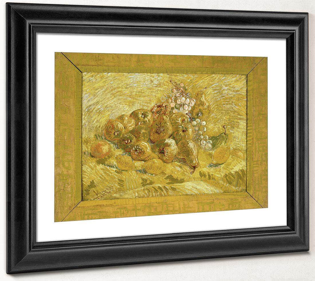 Quinces Lemons Pears And Grapes By Vincent Van Gogh Fine Art Print