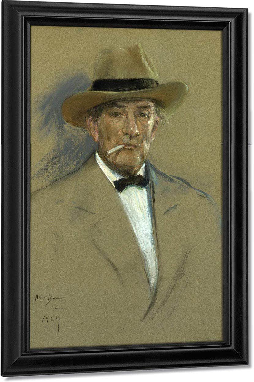 R. D. Shepherd By Alice Pike Barney Fine Art Print