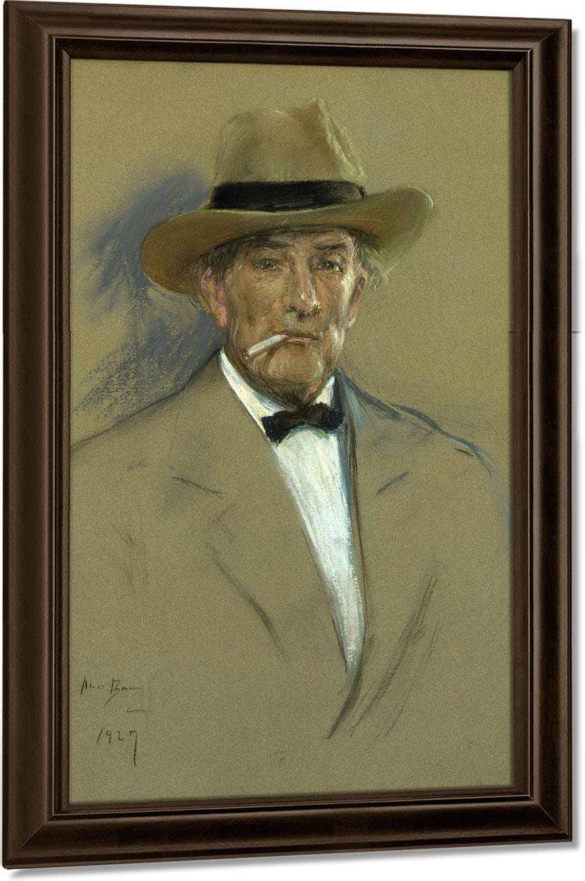 R. D. Shepherd By Alice Pike Barney Fine Art Print