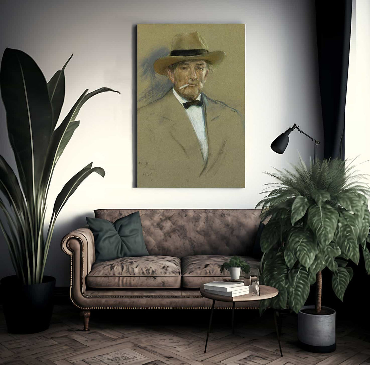 R. D. Shepherd By Alice Pike Barney Fine Art Print