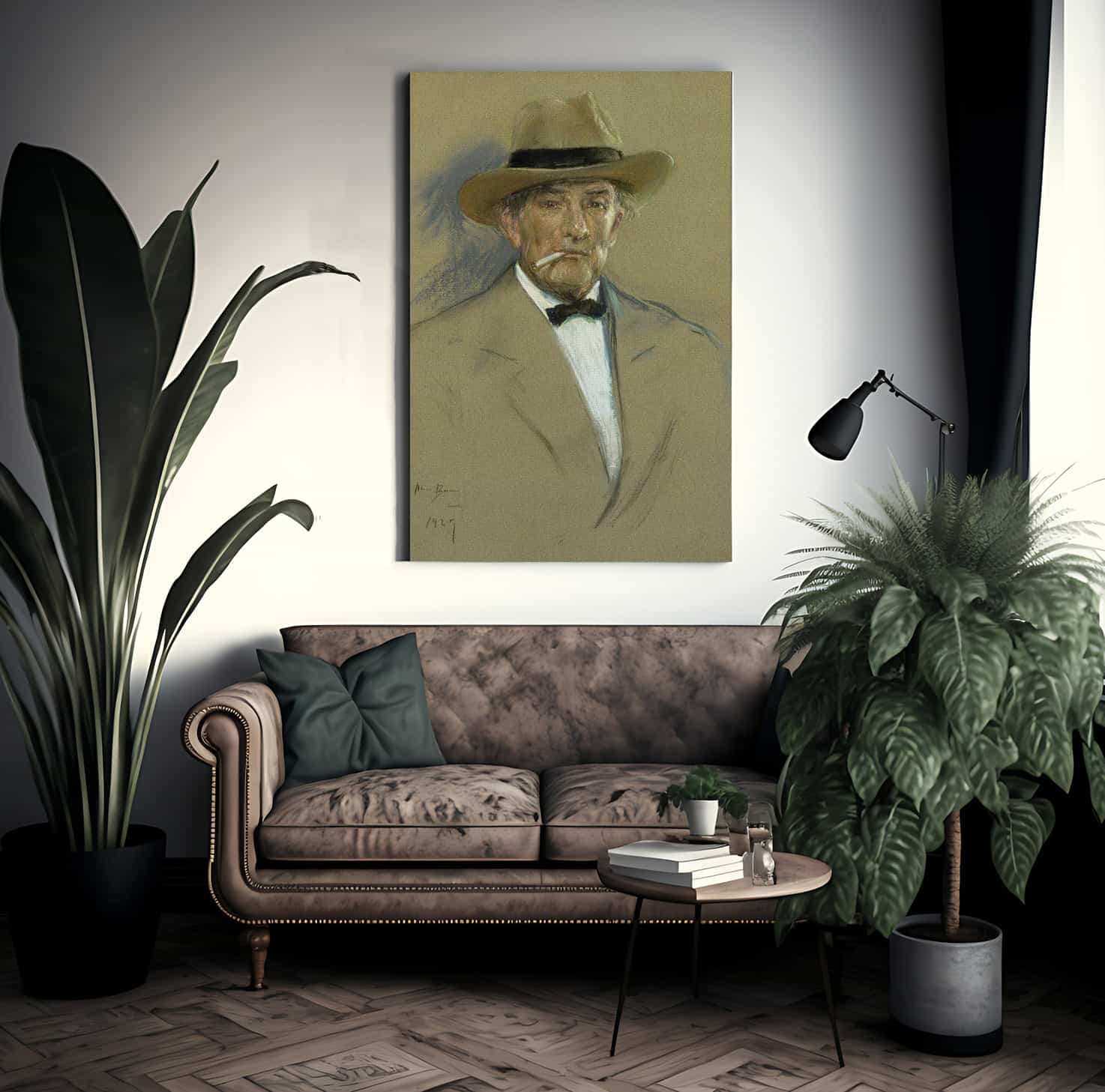 R. D. Shepherd By Alice Pike Barney Fine Art Print