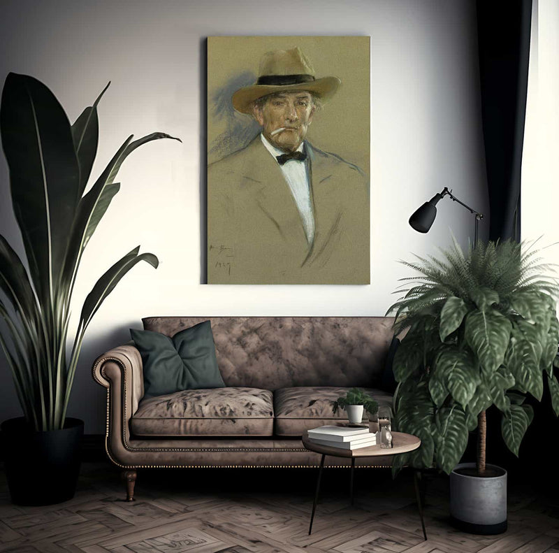 R. D. Shepherd By Alice Pike Barney Fine Art Print