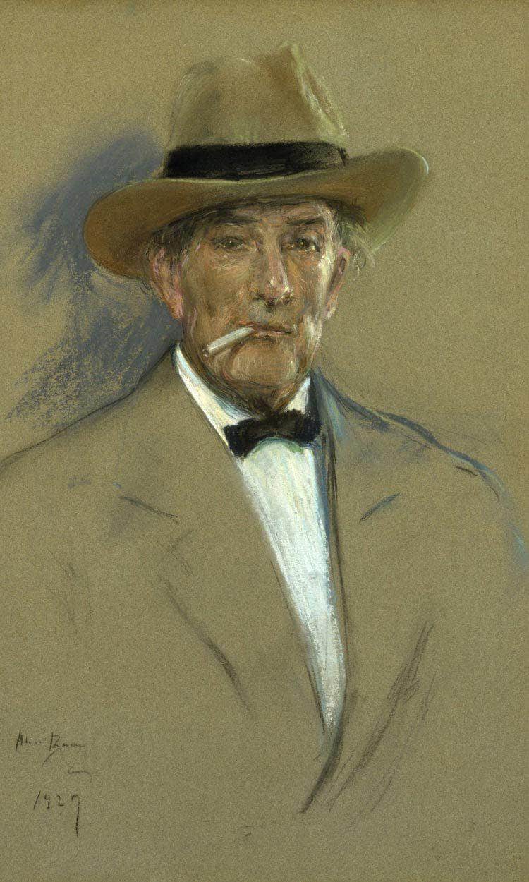 R. D. Shepherd By Alice Pike Barney Fine Art Print
