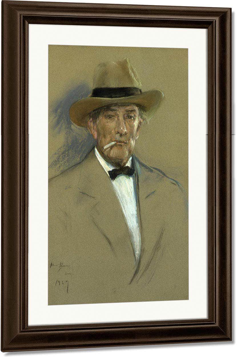 R. D. Shepherd By Alice Pike Barney Fine Art Print