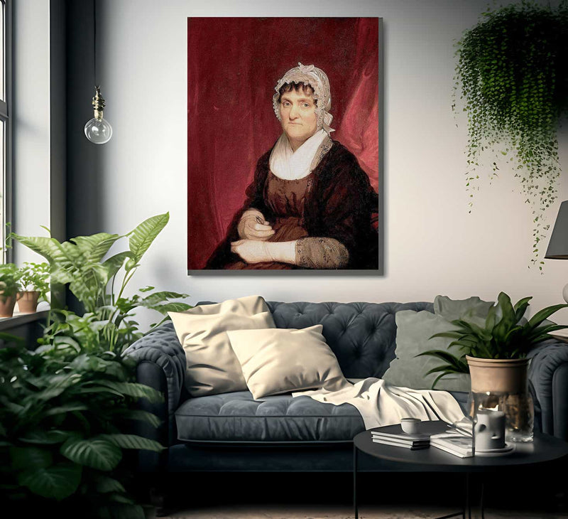 Rachel Van Der Beek By John Wesley Jarvis Fine Art Print