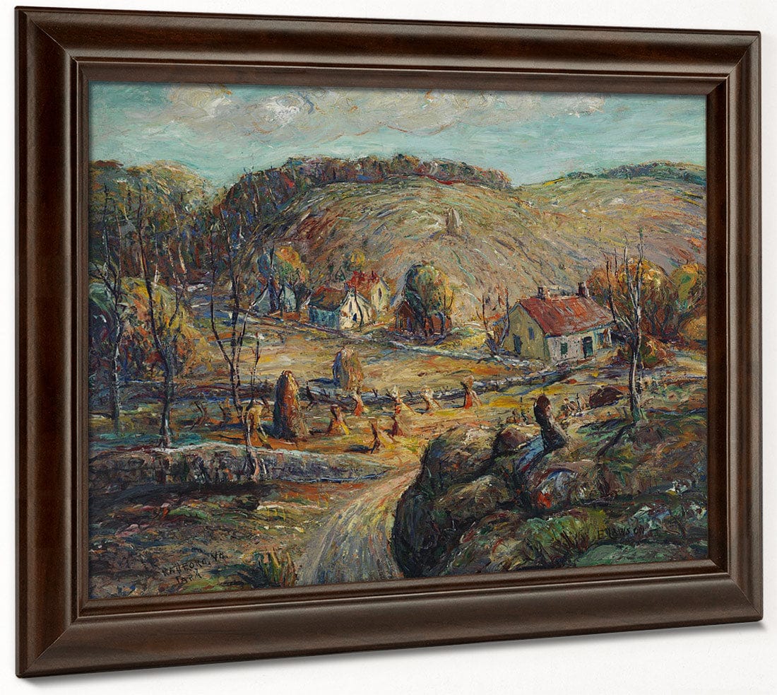 Radford Farm, Virginia By Ernest Lawson Fine Art Print