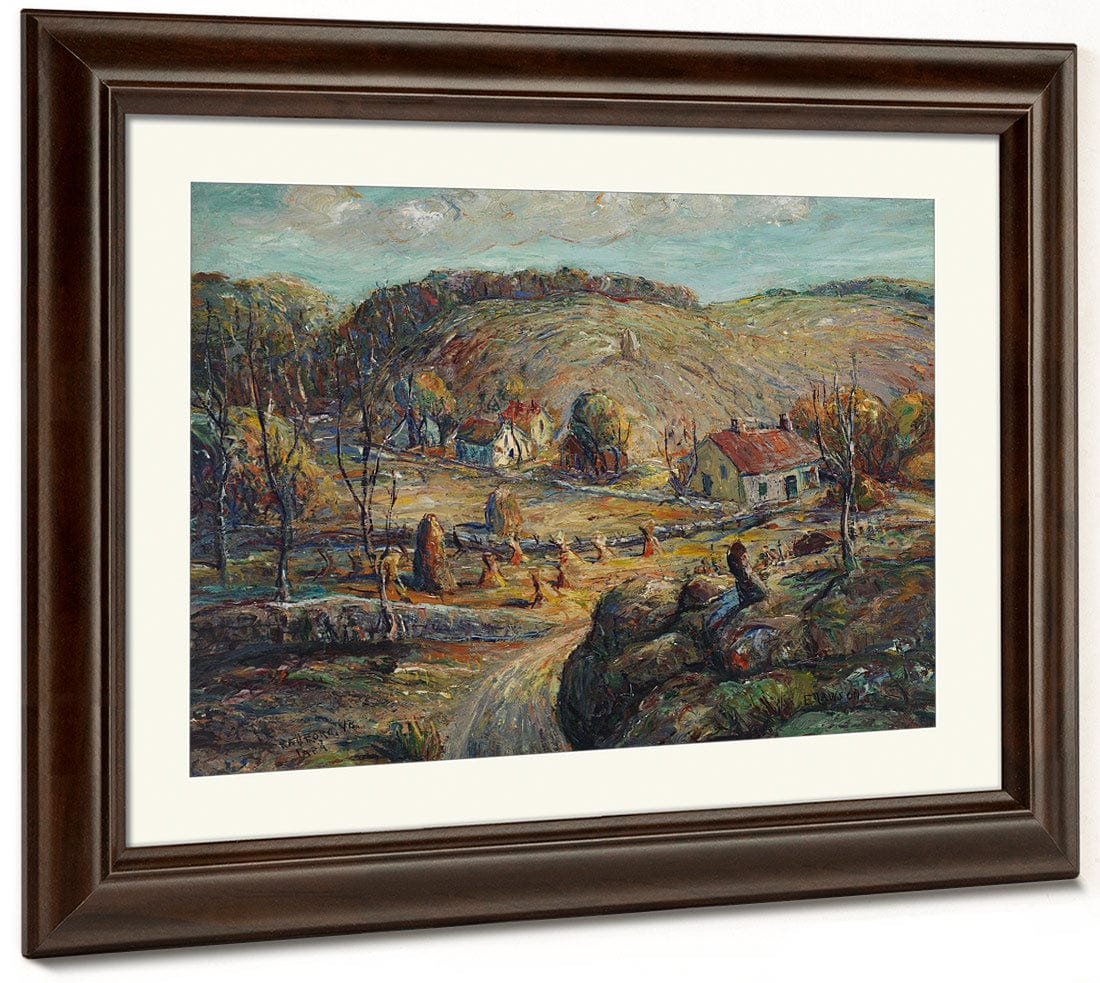 Radford Farm, Virginia By Ernest Lawson Fine Art Print