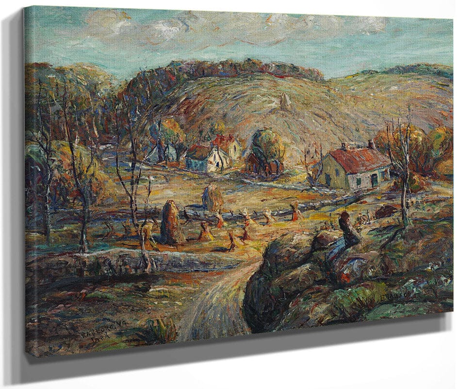 Radford Farm, Virginia By Ernest Lawson Fine Art Print