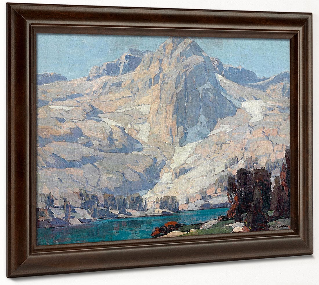 Rae Lake, Sierra Nevada By Edgar Payne Fine Art Print