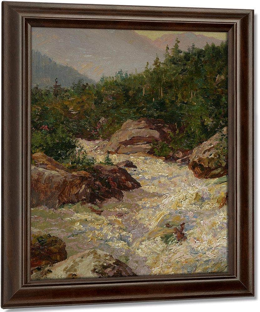 Raging Torrent By Walter Launt Palmer Fine Art Print
