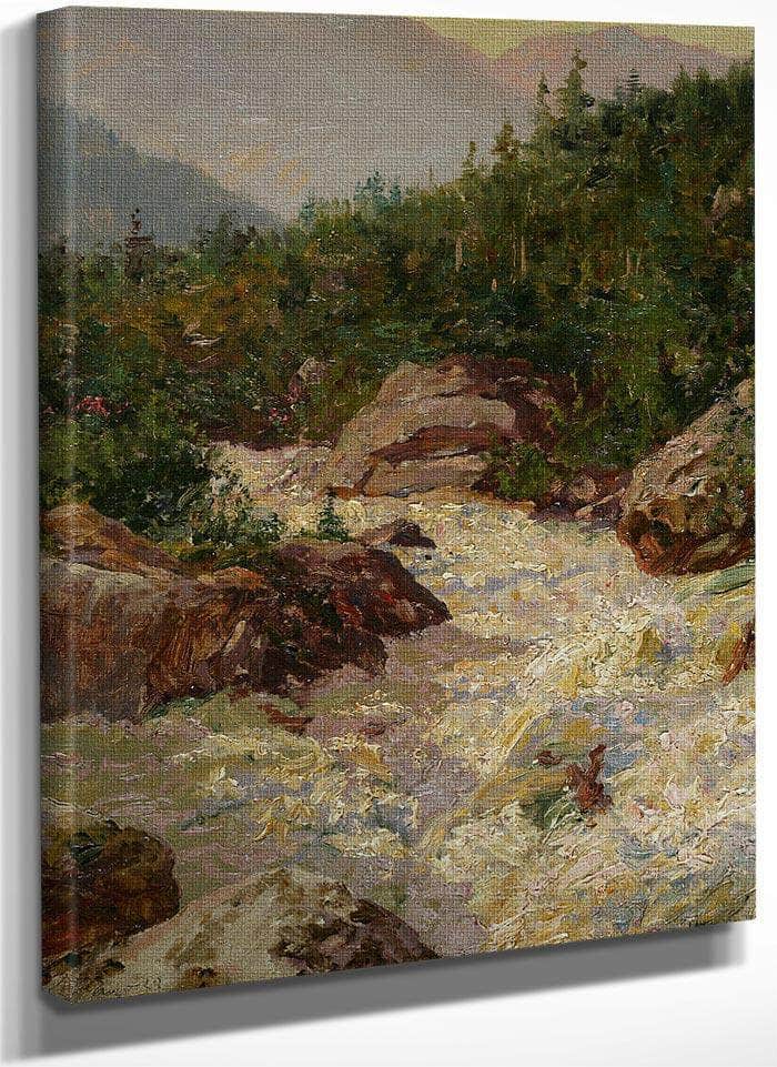 Raging Torrent By Walter Launt Palmer Fine Art Print