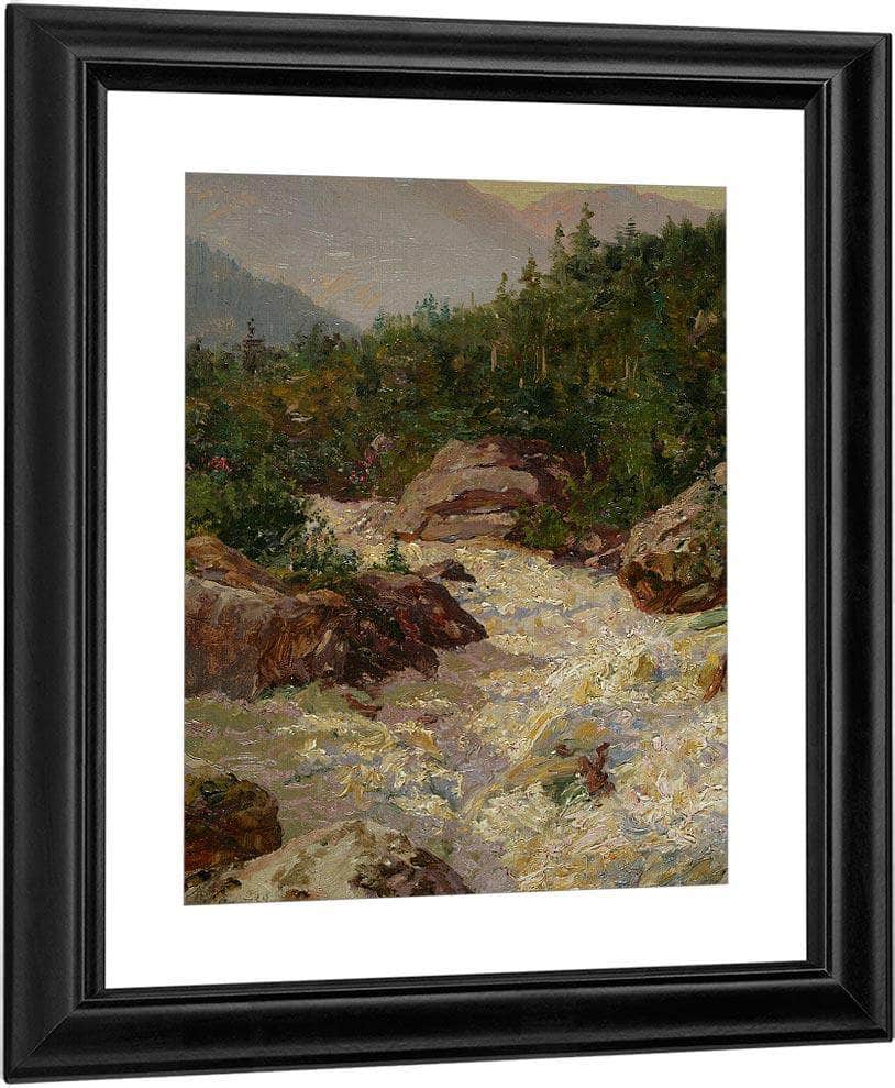 Raging Torrent By Walter Launt Palmer Fine Art Print