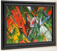 Rain By Franz Marc Fine Art Print