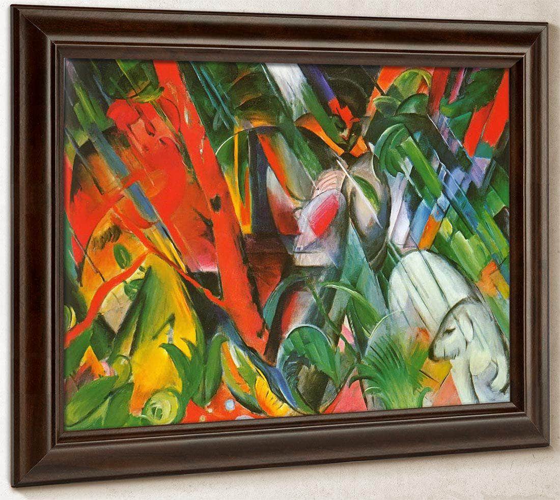Rain By Franz Marc Fine Art Print