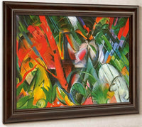 Rain By Franz Marc Fine Art Print