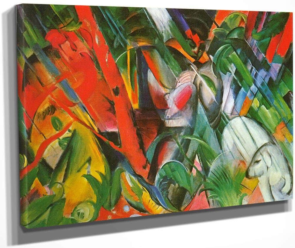 Rain By Franz Marc Fine Art Print