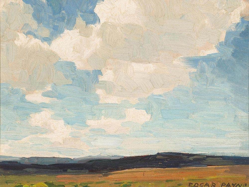 Rain Clouds By Edgar Payne Fine Art Print