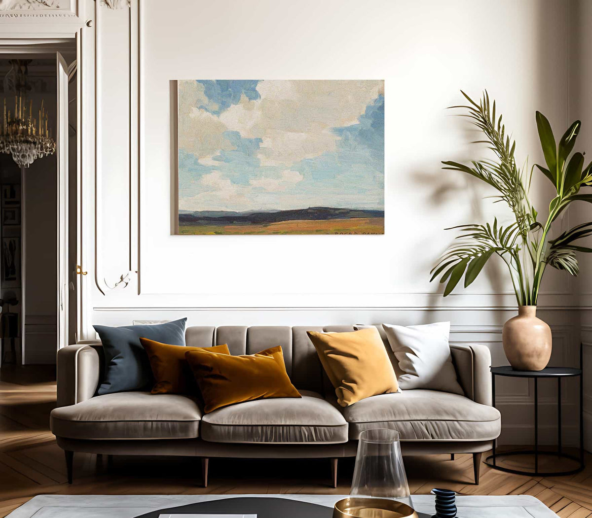 Rain Clouds By Edgar Payne Fine Art Print