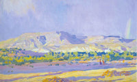 Rain On Talkali Mesa By Maynard Dixon Fine Art Print