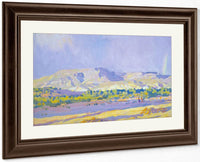 Rain On Talkali Mesa By Maynard Dixon Fine Art Print