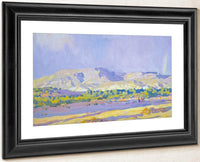 Rain On Talkali Mesa By Maynard Dixon Fine Art Print