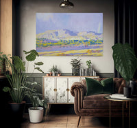 Rain On Talkali Mesa By Maynard Dixon Fine Art Print