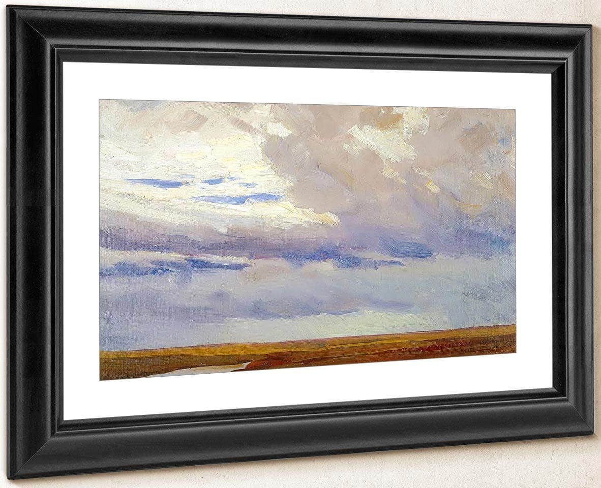Rain On The Plains By Maynard Dixon Fine Art Print