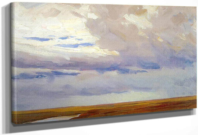 Rain On The Plains By Maynard Dixon Fine Art Print
