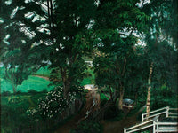 Rainy Atmosphere Under Tree By Jolster Vicarage Nicolai Astrup Reproduction Fine Art Print