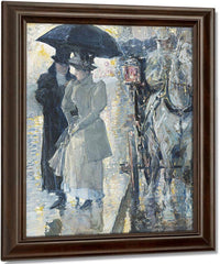 Rainy Day, New York By Childe Hassam Fine Art Print
