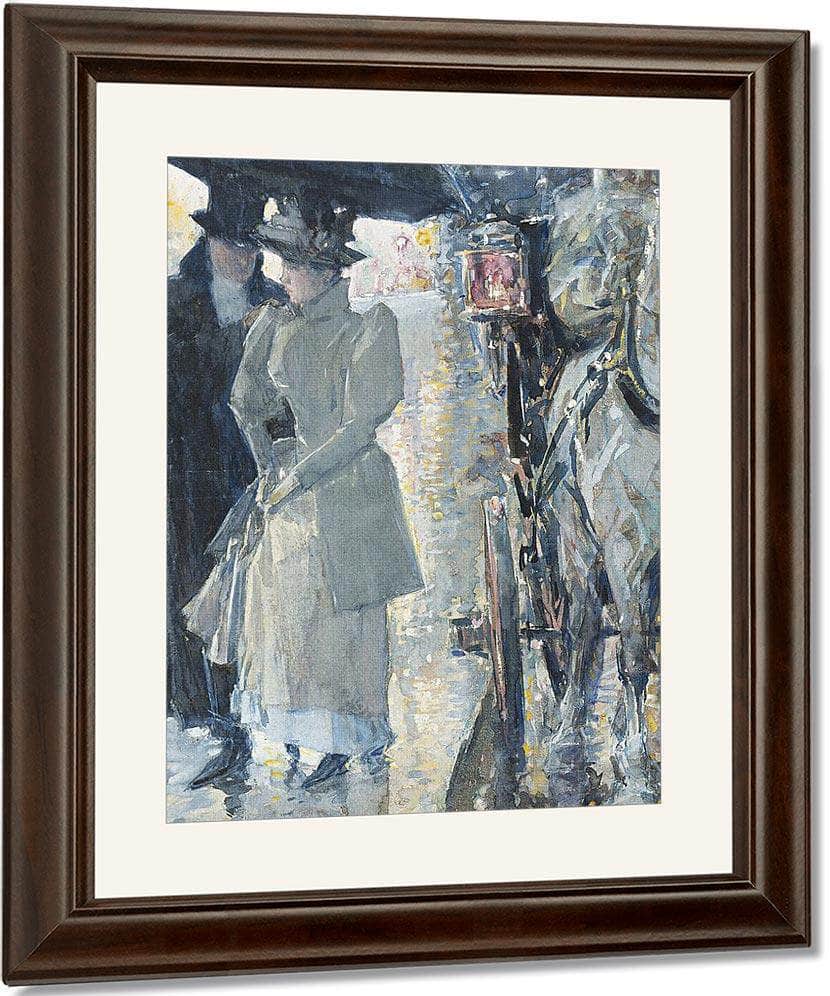 Rainy Day, New York By Childe Hassam Fine Art Print