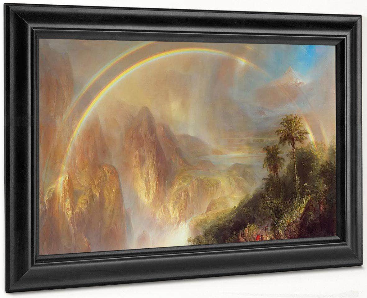 Rainy Season In The Tropics By Fredric Edwin Church Fine Art Print