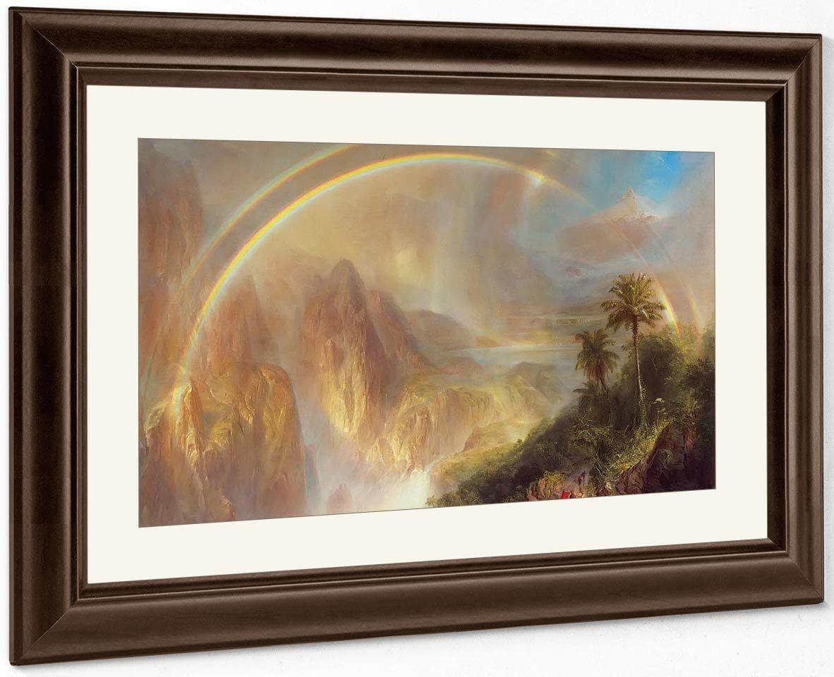Rainy Season In The Tropics By Fredric Edwin Church Fine Art Print