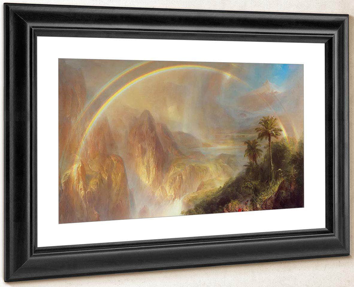 Rainy Season In The Tropics By Fredric Edwin Church Fine Art Print