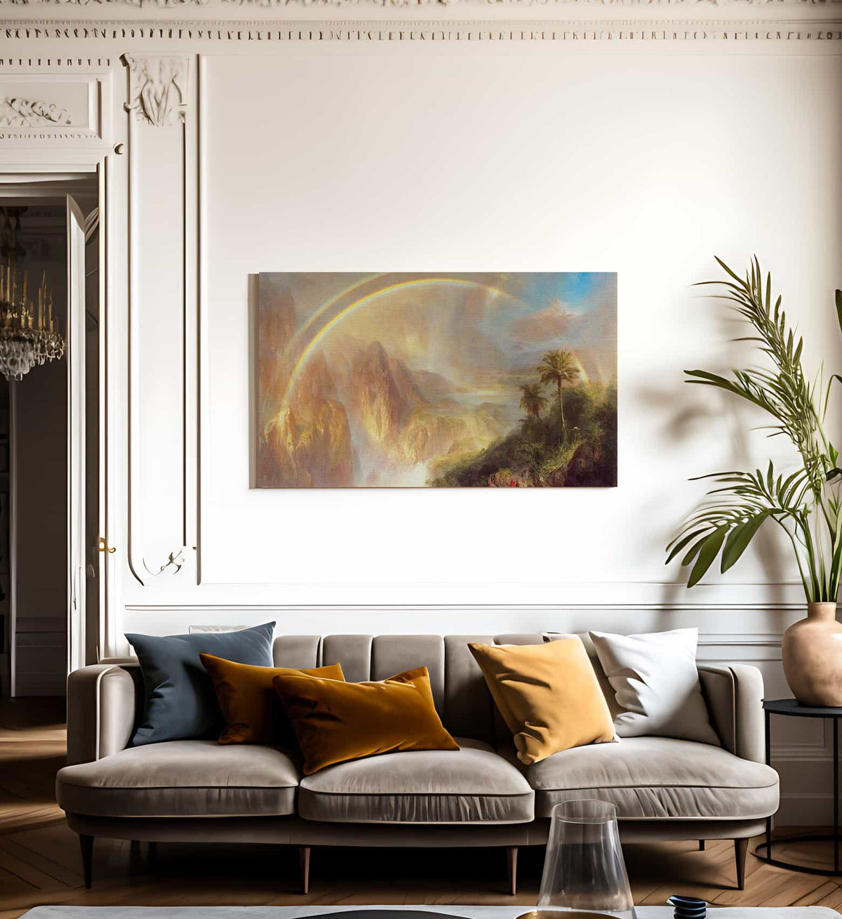 Rainy Season In The Tropics By Fredric Edwin Church Fine Art Print