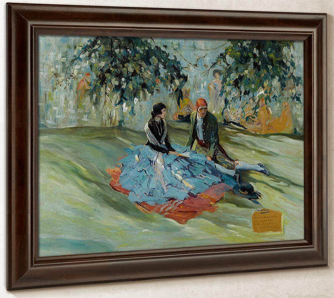 Ranchero (Illustration For Dust Jacket) By William Henry Dethlef Koerner Fine Art Print