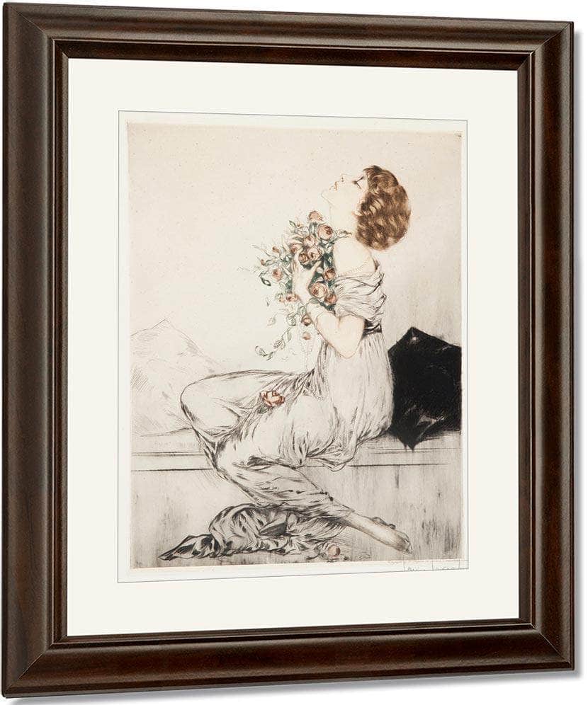 Rapture Circa 1913 By Louis Icart Fine Art Print