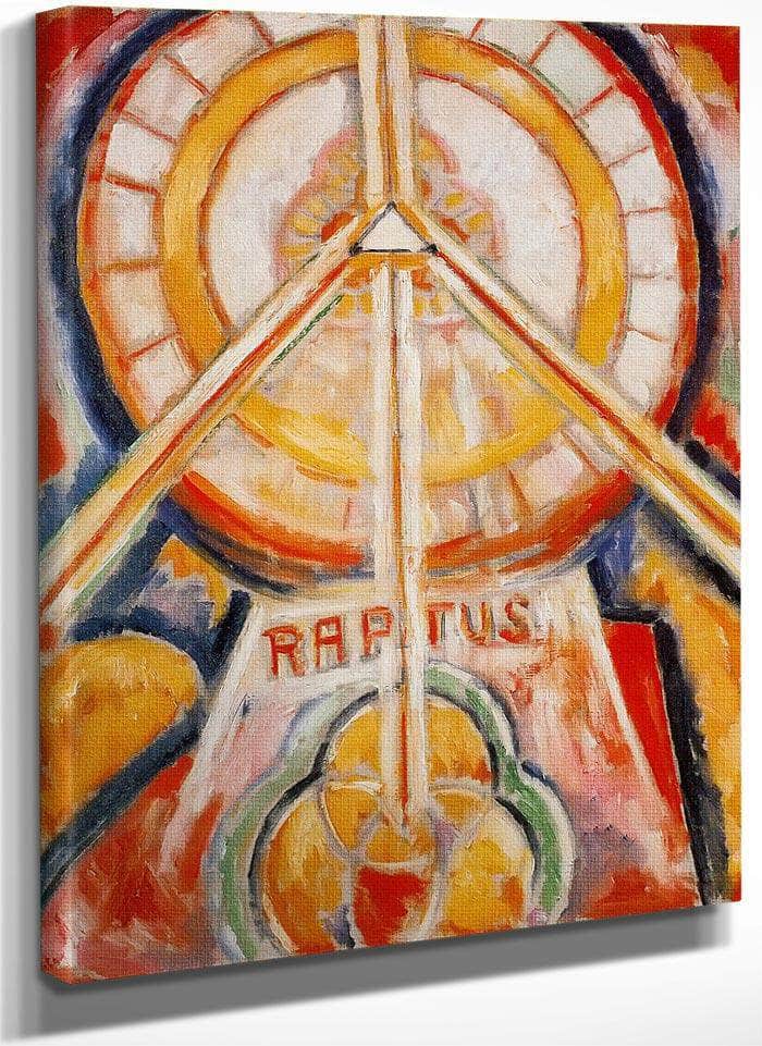 Raptus By Marsden Hartley Fine Art Print