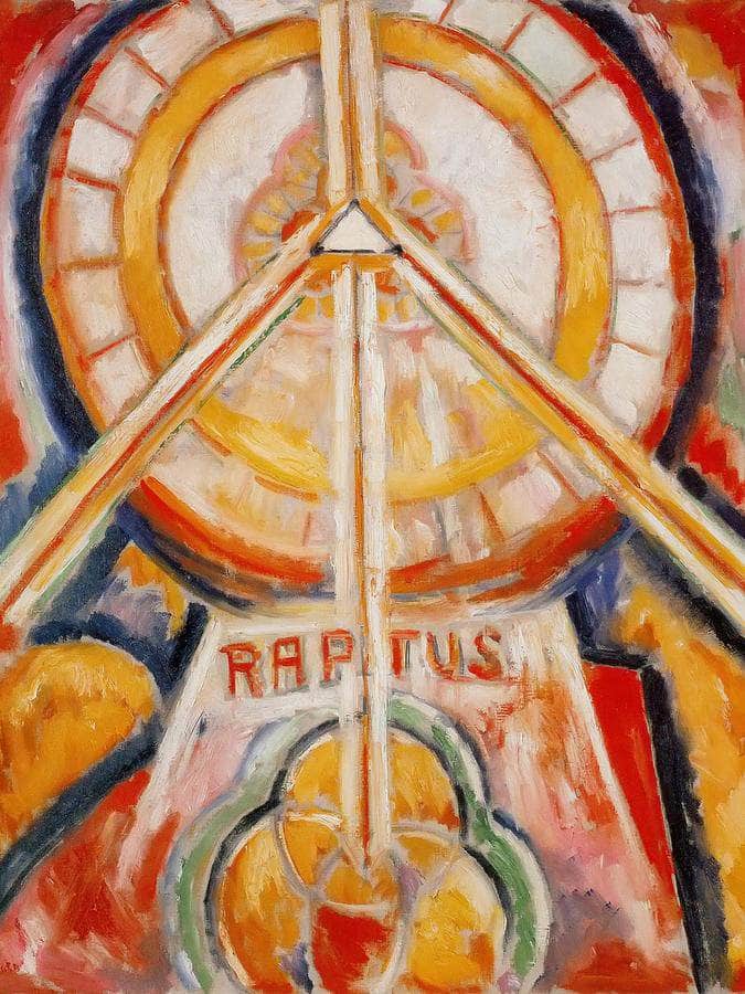 Raptus By Marsden Hartley Fine Art Print