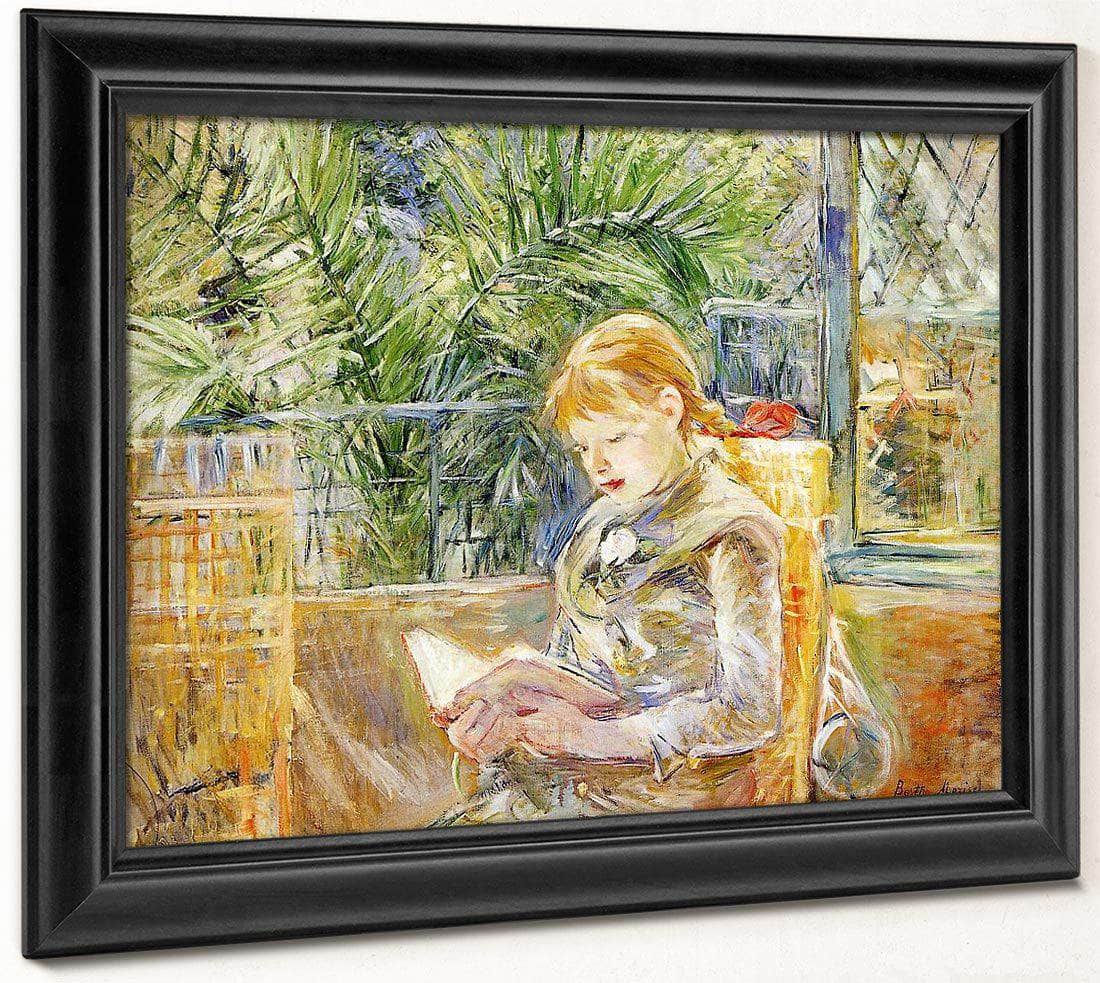Reading 1888 Oil On Canvas Museum Of Fine Arts Saint Petersburg By Berthe Morisot Fine Art Print