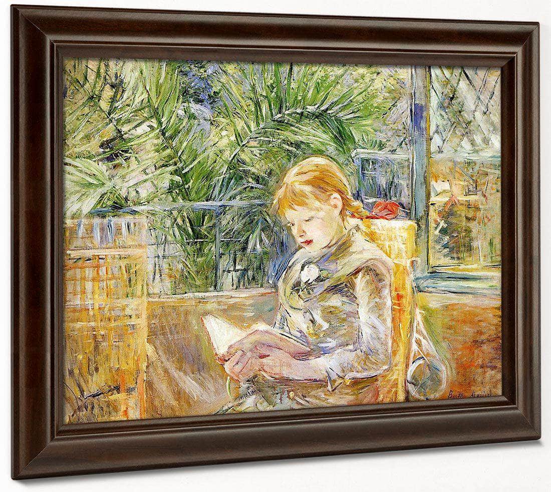 Reading 1888 Oil On Canvas Museum Of Fine Arts Saint Petersburg By Berthe Morisot Fine Art Print