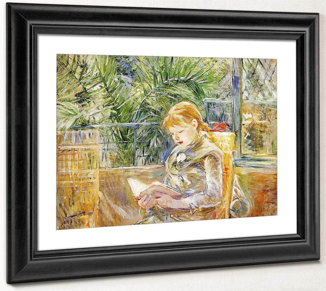 Reading 1888 Oil On Canvas Museum Of Fine Arts Saint Petersburg By Berthe Morisot Fine Art Print
