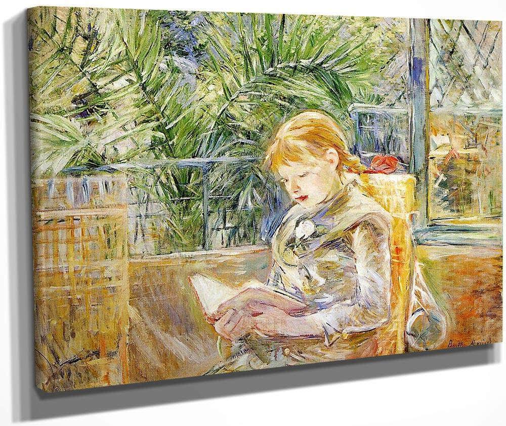 Reading 1888 Oil On Canvas Museum Of Fine Arts Saint Petersburg By Berthe Morisot Fine Art Print