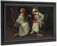 Reading The Tea Leaves 2 By Harry Roseland Fine Art Print